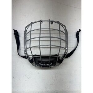 Bauer z626.2 Type B1 Contour Chrome Large Hockey Helmet Cage Chin Strap